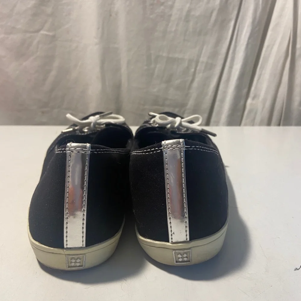 Naturalizer black canvas slip on shoes size 8N - Picture 3 of 5